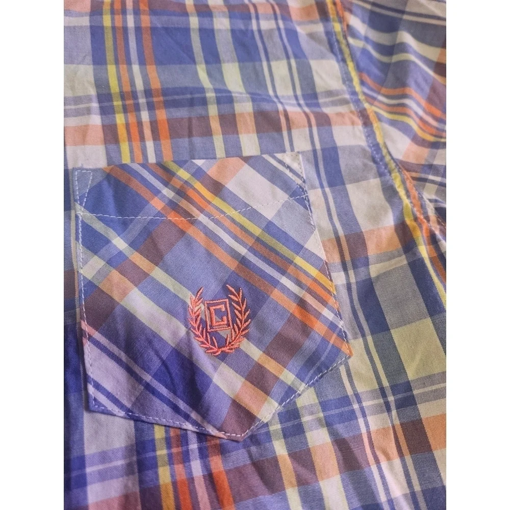 Chaps Youth Boy's Short Sleeve Button Down Shirt